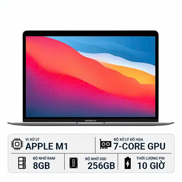 MacBook Air M1 13 inch 2020 8CPU/7GPU - RAM 8GB - 256GB - Ảnh 5
